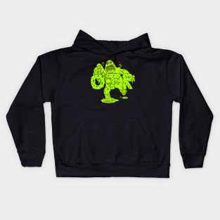 Only The Real Slime Green Apparel Kids Hoodie